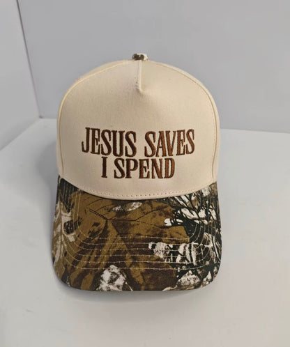 Jesus Saves Snapback Hat