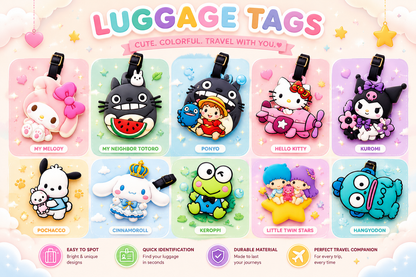 Character Luggage Tags