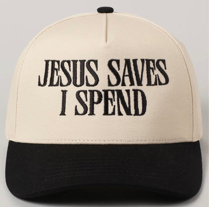 Jesus Saves Snapback Hat