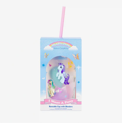 Reusable cup with blenders