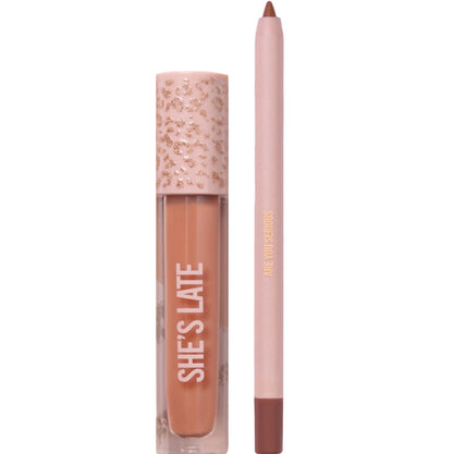 She’s Late Lip Duo Set